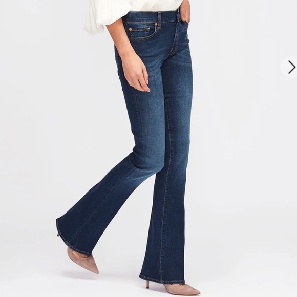 7 For All Mankind | Jeans | 7 For All Mankind Classic Midrise Bootcut Jeans  Dark Wash 27 Euc | Poshmark